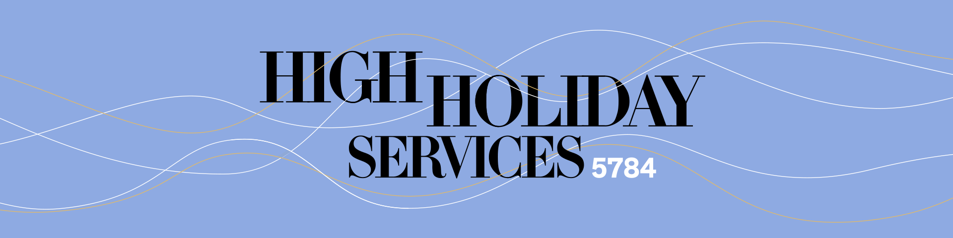 High Holiday Services 5784
